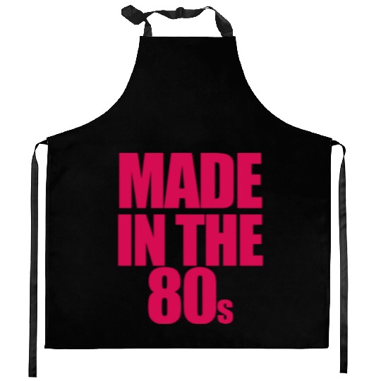 made in the 80s Kitchen Aprons