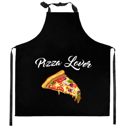 Pizza lover italian pizza italian food italy fan Kitchen Aprons