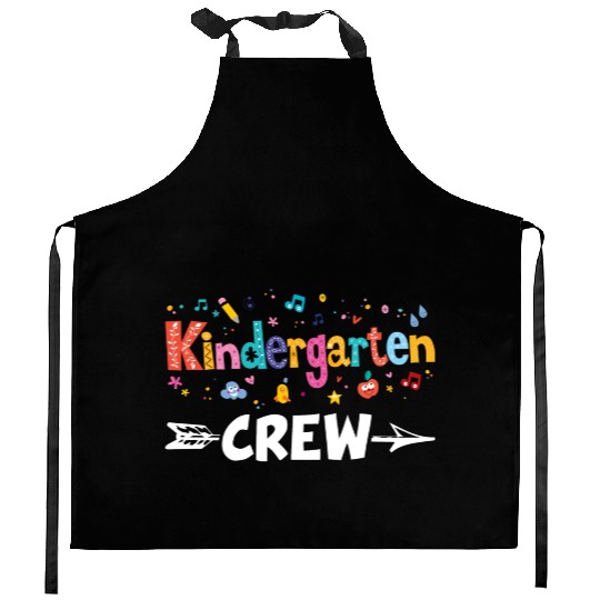 Kindergarten Crew Teacher Team Kinder squad Kitchen Aprons
