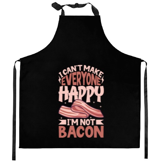 Bacon Lover Funny Bacon Famous Food Keto Diet Kitchen Aprons