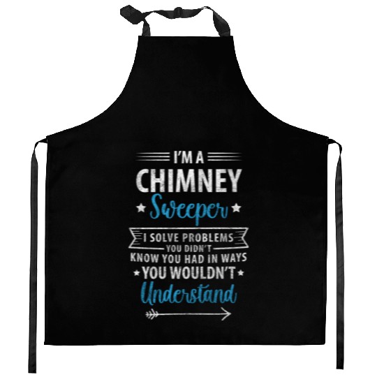 Chimney Sweep House Fireplace Sweep Kitchen Aprons