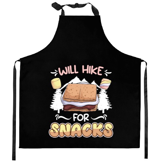 Wanderlust Climber funny Mountain Hiking Snack Kitchen Aprons
