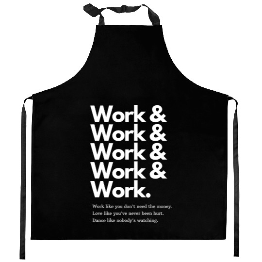 Work Work Kitchen Aprons