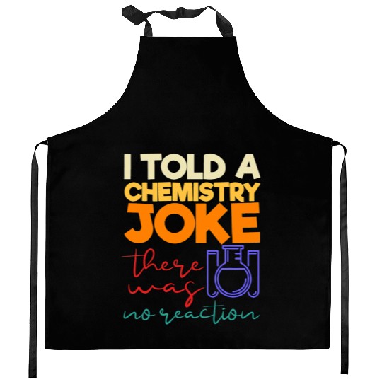 Funny Retro Vintage Science Chemistry Teacher Kitchen Aprons