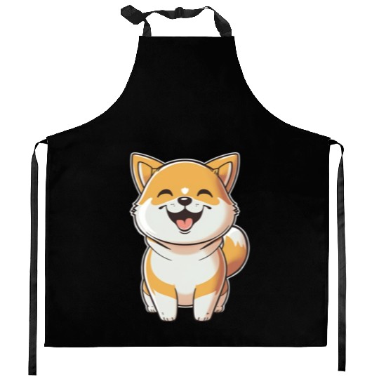 Shiba Inu Kitchen Aprons
