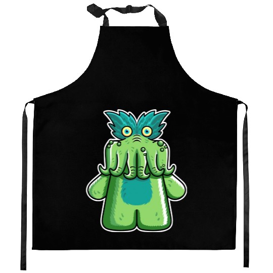 Black Friday Tickle Me Wiggly Kitchen Aprons