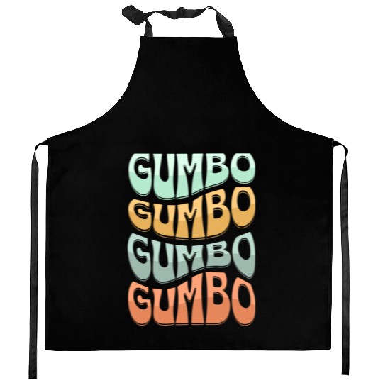 Gumbo Cajun Food Soup Lover Kitchen Aprons