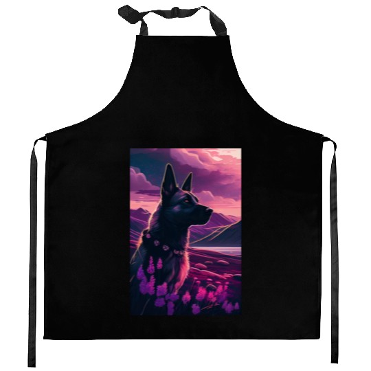 Belgian Malinois Nature Kitchen Aprons