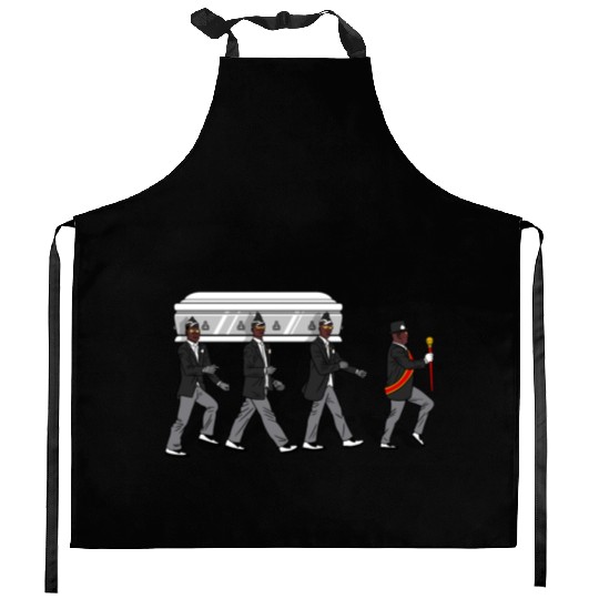 Coffin Dance Kitchen Aprons
