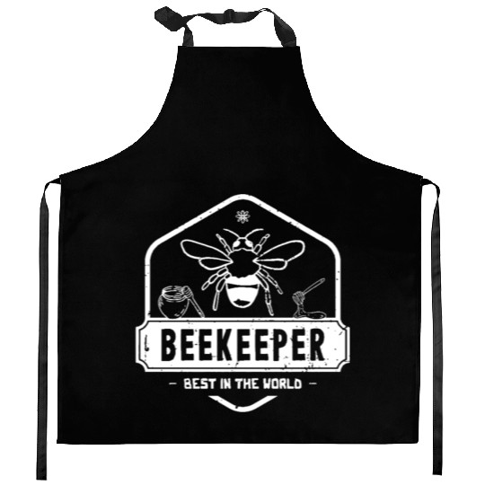 Beekeeper Best In The World Kitchen Aprons
