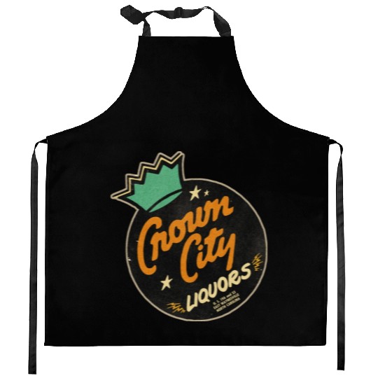Vintage North Carolina Liquor Store Kitchen Aprons