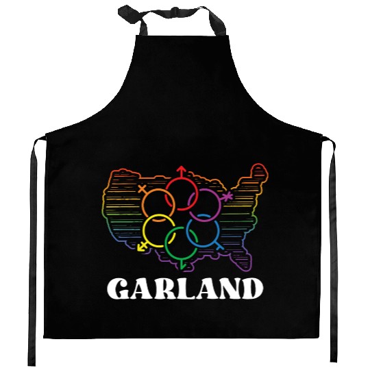 Garland Pride Month Pride Flag LGBT Community LGBT Kitchen Aprons