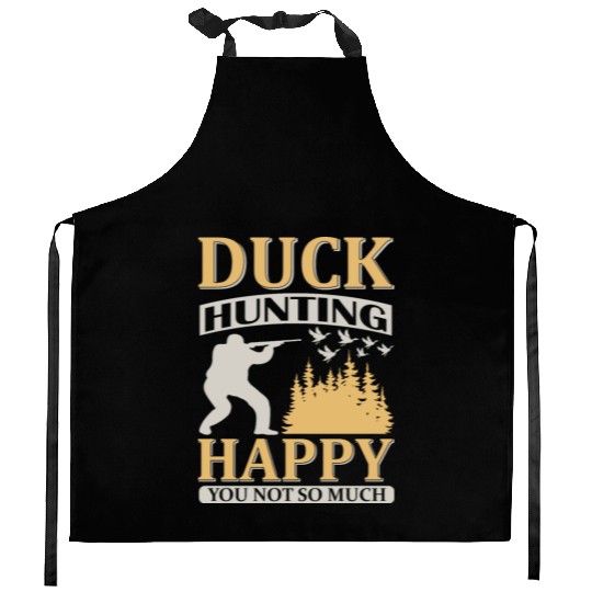 Duck Hunting Kitchen Aprons