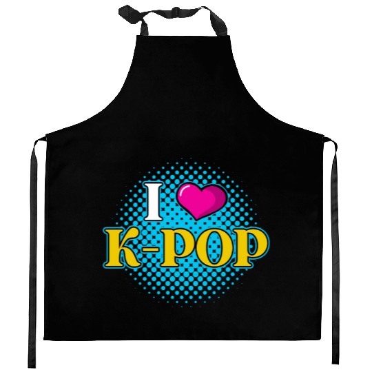 K-Pop K-drama Korean Music KPop Kdrama Gift Kitchen Aprons