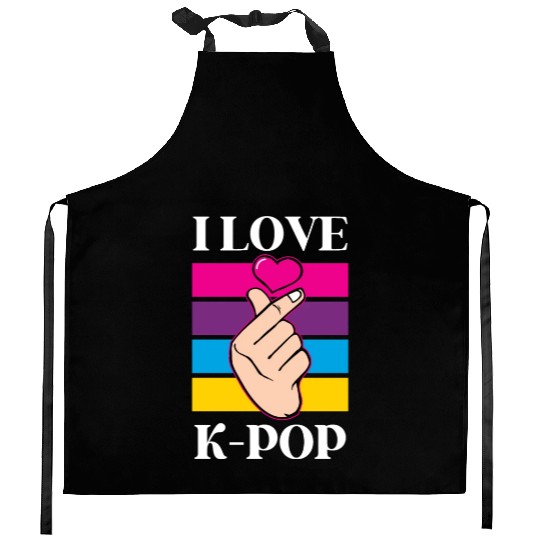 K-Pop K-drama Korean Music KPop Kdrama Gift Kitchen Aprons