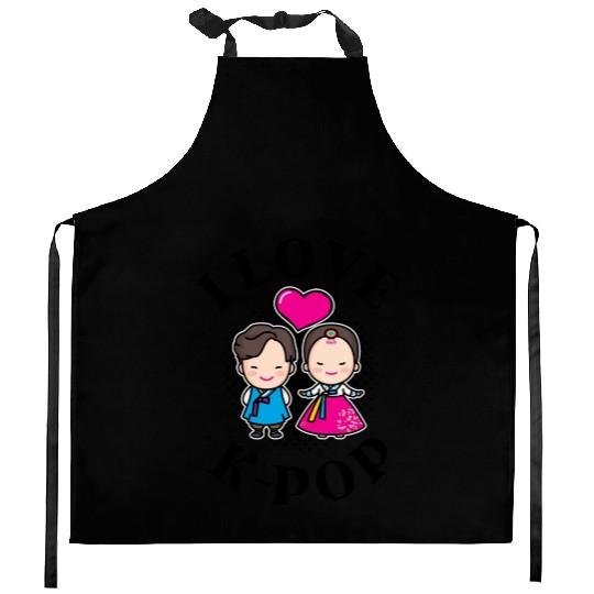 K-Pop K-drama Korean Music KPop Kdrama Gift Kitchen Aprons