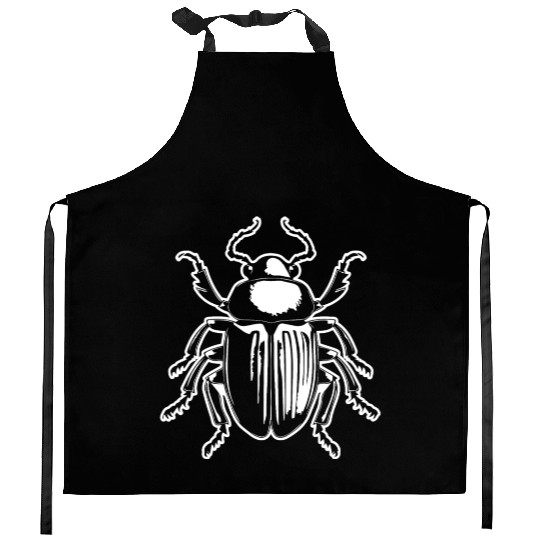 Bug Beetle Insect Kitchen Aprons