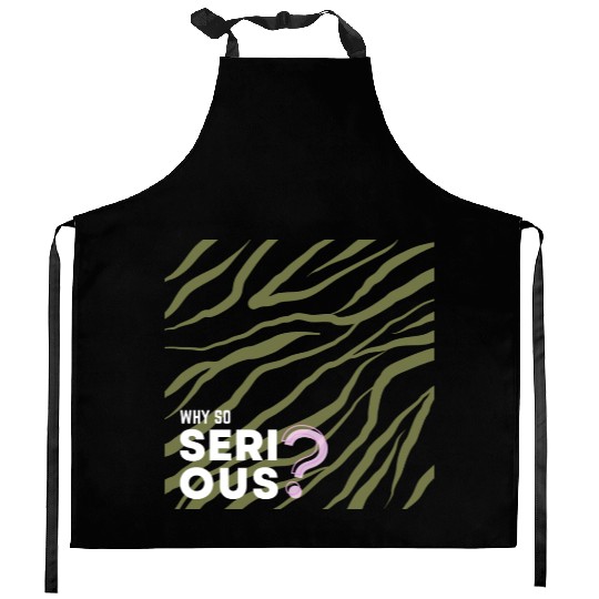 Why So Serious? Kitchen Aprons
