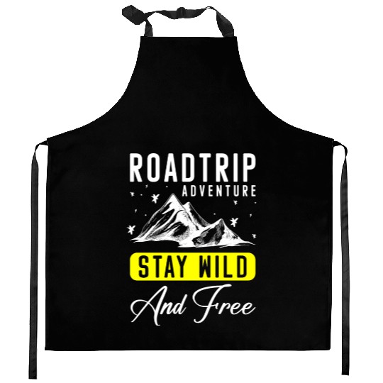 Road Trip Trip Traveller Freedom Kitchen Aprons