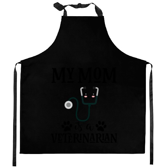 Veterinarian Son Or Daughter Kitchen Aprons
