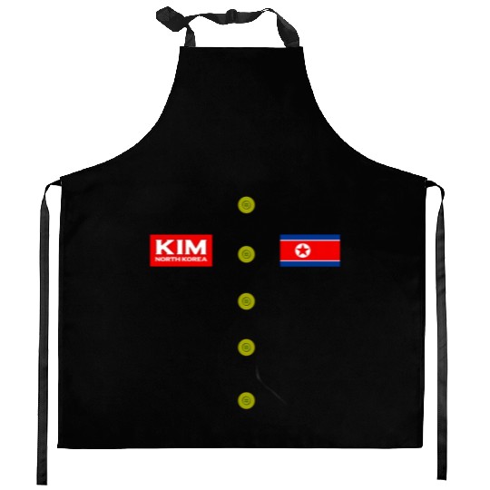 Kim Jong Un Halloween Kitchen Aprons