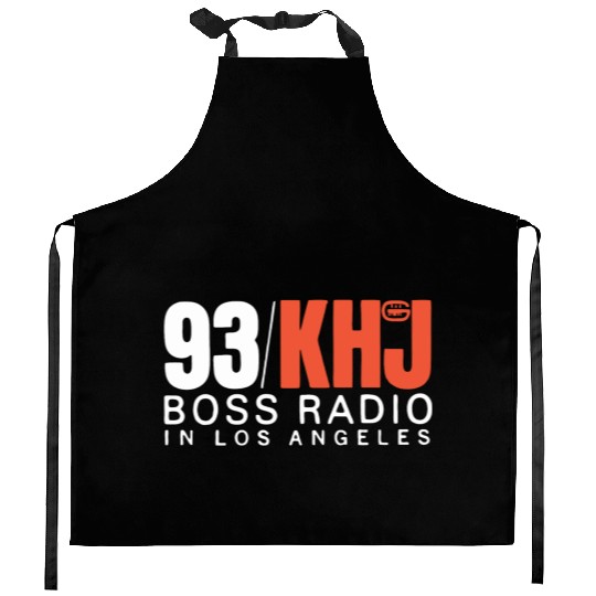 93 KHJ Boss Radio Kitchen Aprons