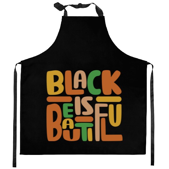 Black Is Beautiful Kitchen Aprons