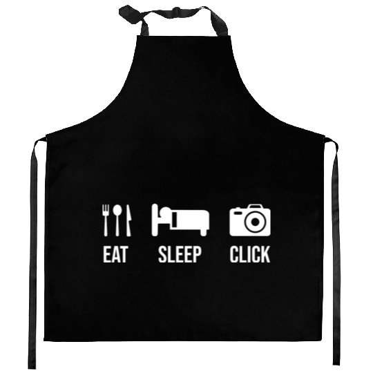 Eat Sleep Click Photography Design Kitchen Aprons
