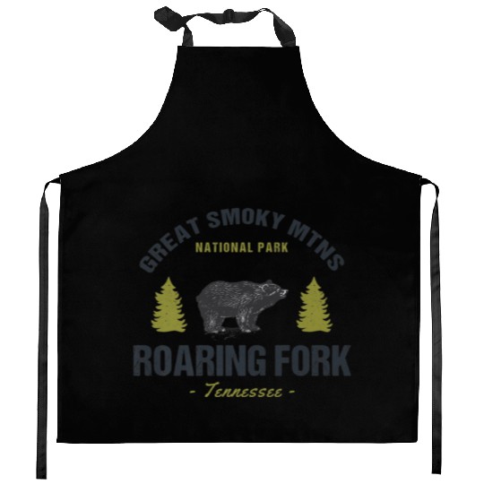 Roaring Fork Great Smoky Mountains Kitchen Aprons