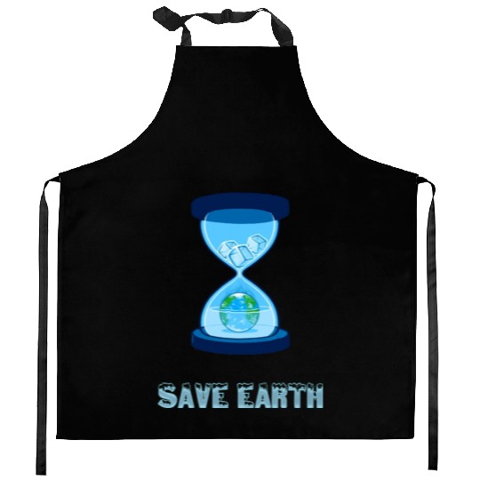 Vintage Save Planet Save Earth Distress gift Kitchen Aprons
