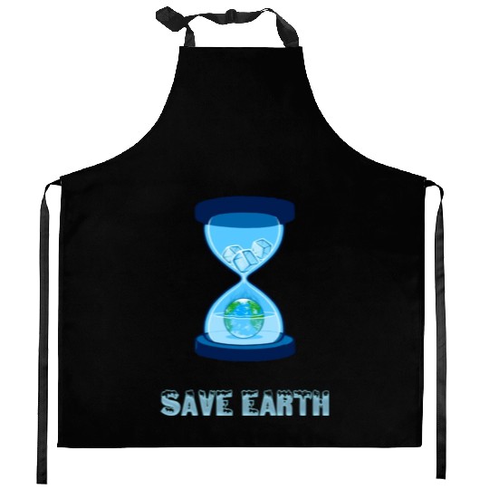 Vintage Save Planet Save Earth Distress gift Kitchen Aprons