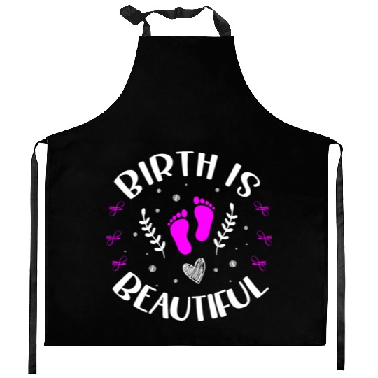 Doula Midwifery Birth Childbirth Pregnancy Midwife Kitchen Aprons