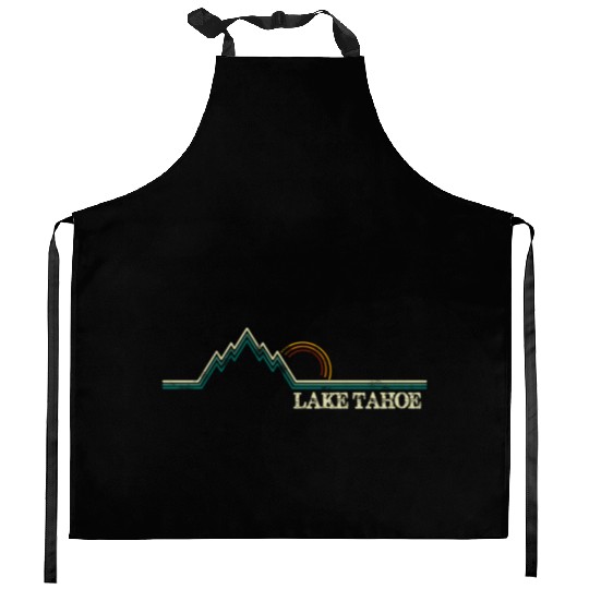 Summer Lake Tahoe California Kitchen Aprons