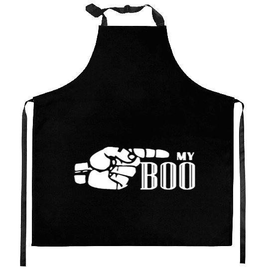 My Boo Gift for Couples His & Hers Valentine's Mat Kitchen Aprons