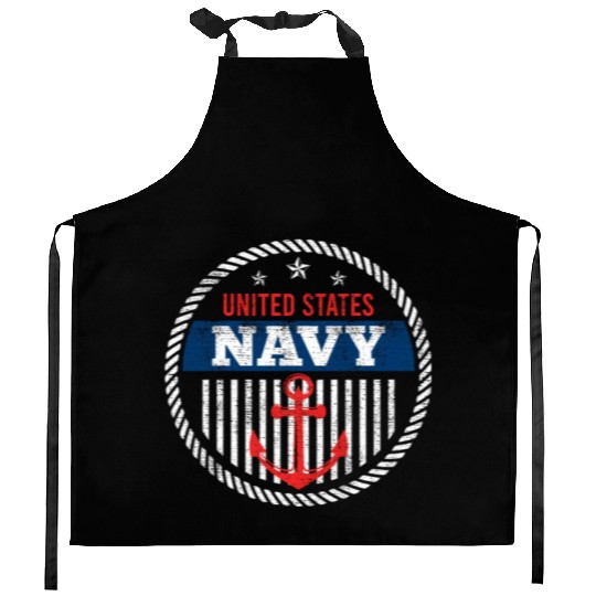 US-Marine Soldiers Military Fan Patriot Kitchen Aprons