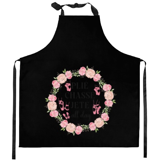 Ballet Dancer Dance Girl Ballerina Kitchen Aprons
