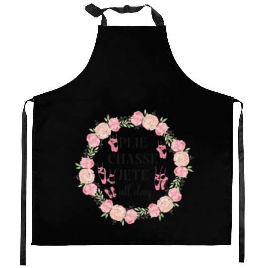 Ballet Dancer Dance Girl Ballerina Kitchen Aprons