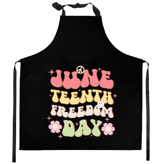 Juneteenth Freedom Day, Independence Day Kitchen Aprons