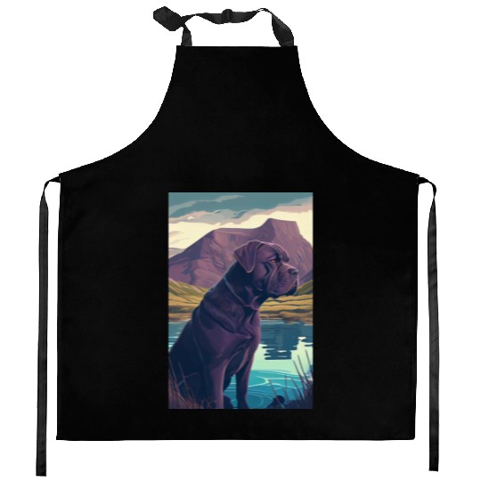 Cane Corso Nature Kitchen Aprons