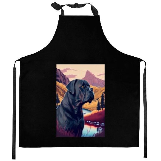 Cane Corso Nature Kitchen Aprons