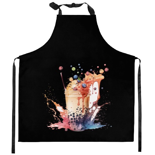 Boba Bubble Tea 6 Kitchen Aprons