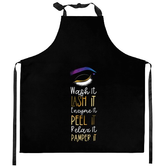 Cute Licensed Esthetician Skincare Kitchen Aprons