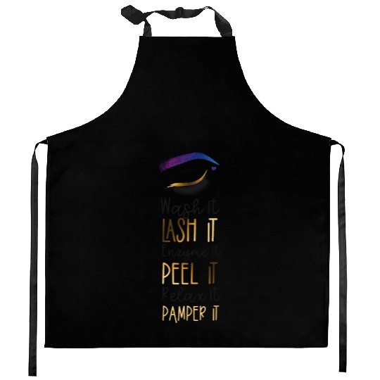 Cute Licensed Esthetician Skincare Kitchen Aprons