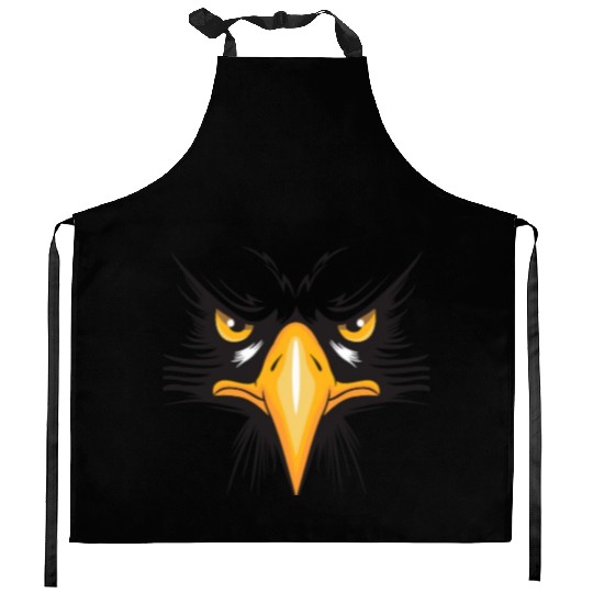 Angry bird Kitchen Aprons