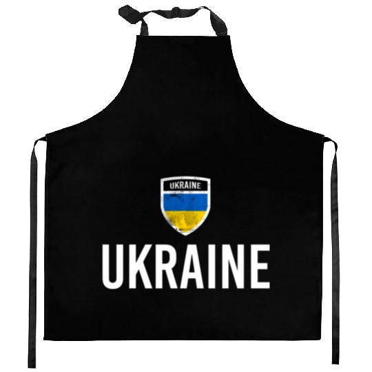 Ukraine Flag Ukrainian Flag Ukraine Kitchen Aprons