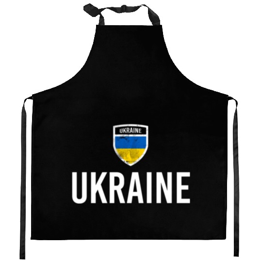 Ukraine Flag Ukrainian Flag Ukraine Kitchen Aprons