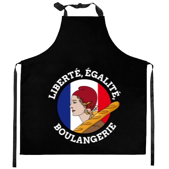 Bastille Day Marianne Of France French Revolution Kitchen Aprons