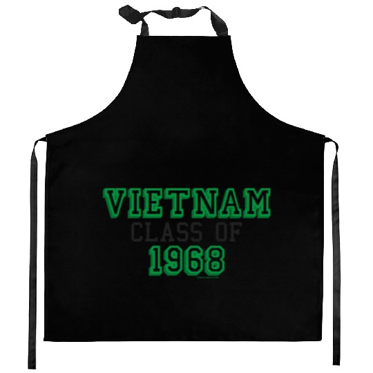 Vietnam Class Of 1968 Kitchen Aprons