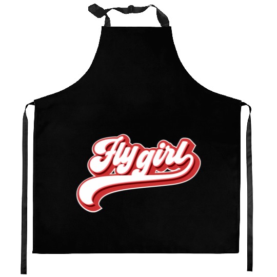 Fly 80S 90S Old School Hip Hop Kitchen Aprons