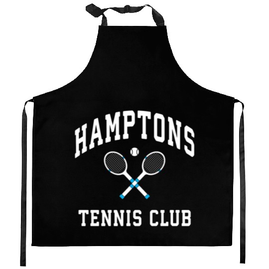 Hamptons Tennis Club Preppy New York Montauk Varsi Kitchen Aprons